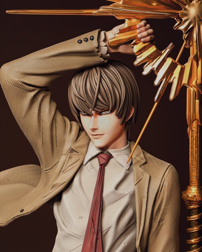 Light Yagami - God of the New World Death Note 1:4 figurine