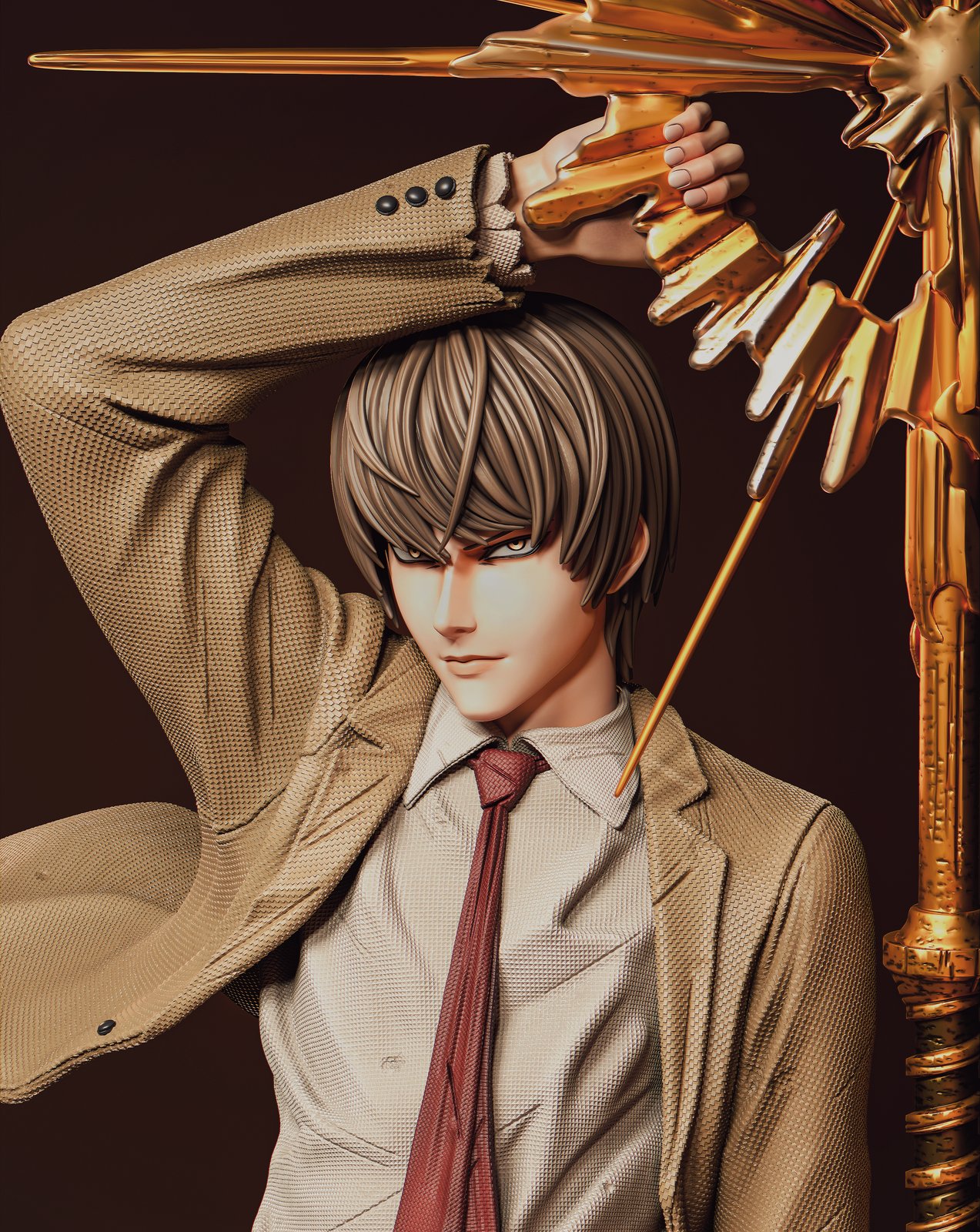 Light Yagami - God of the New World Death Note 1:4 figurine
