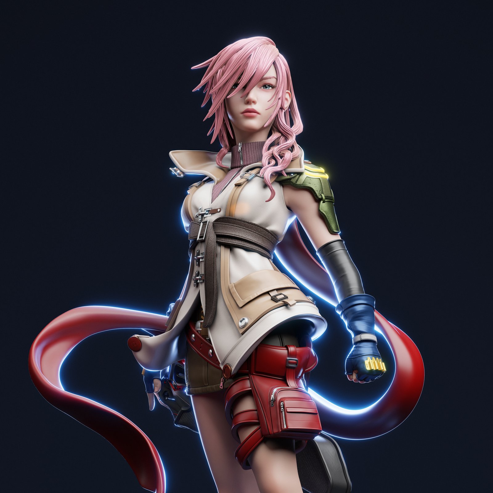 Lightning Final Fantasy 1:4 figurine