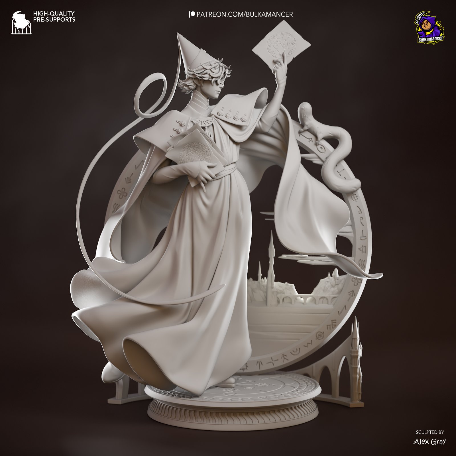 Qifrey Witch Hat Atelier 1:4 figurine
