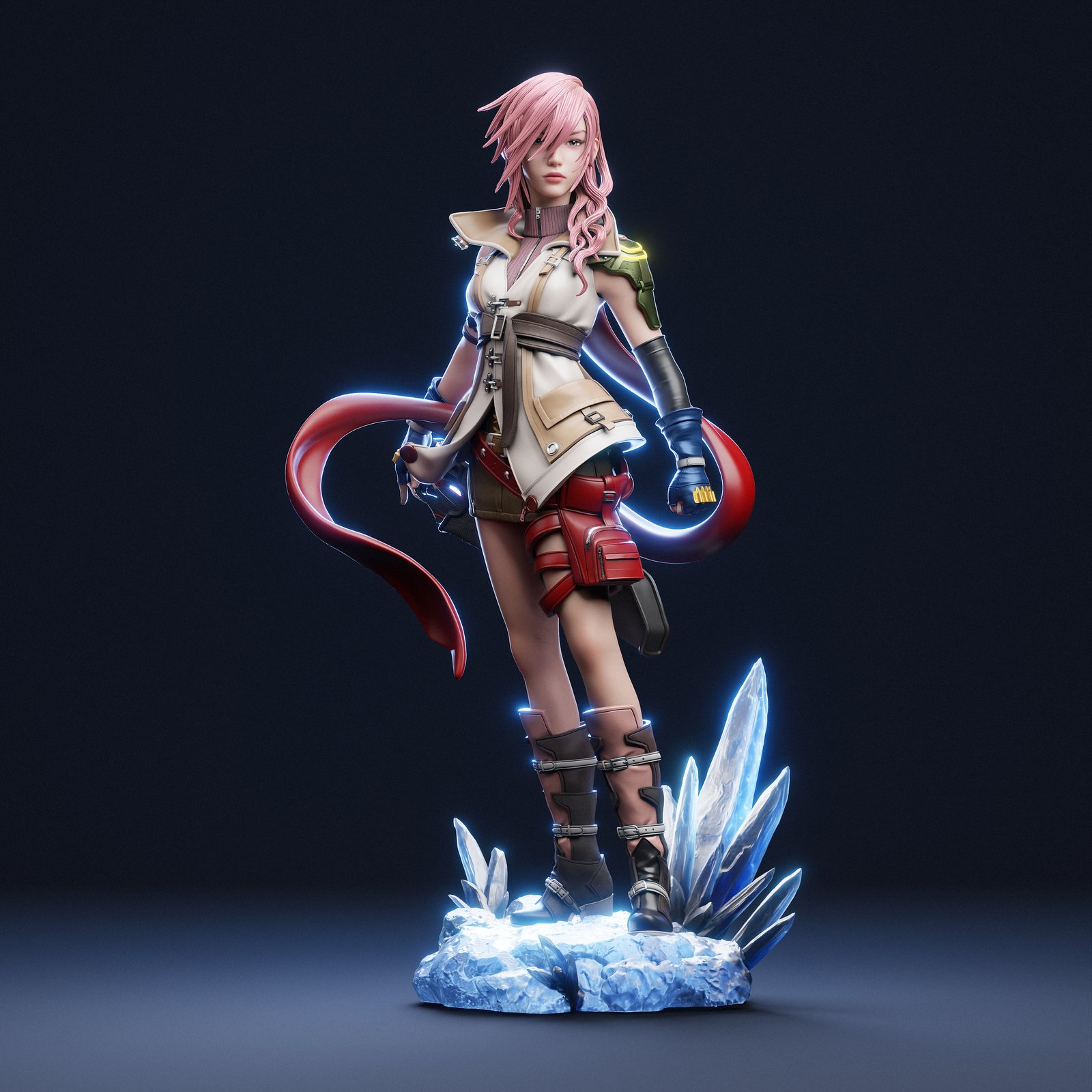 Lightning Final Fantasy 1:4 figurine