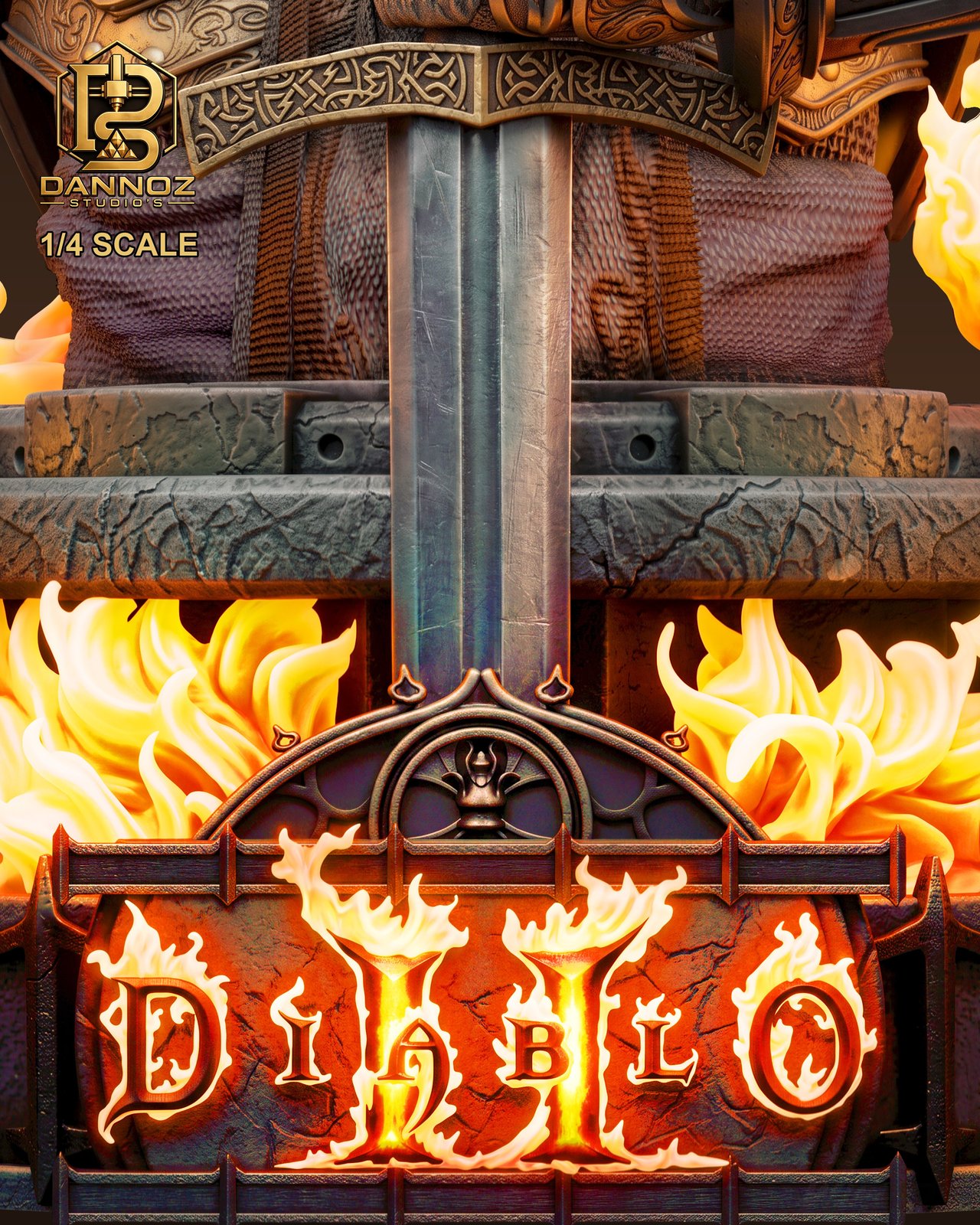 Tyrael Diablo 1:4 bust