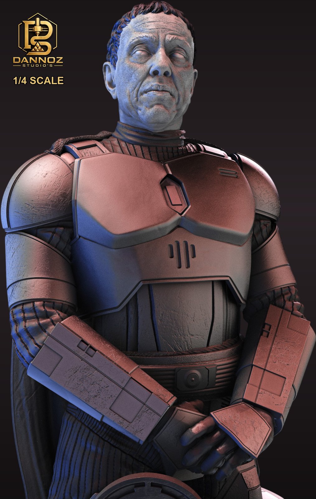 Moff Gideon Star Wars 1:4 bust