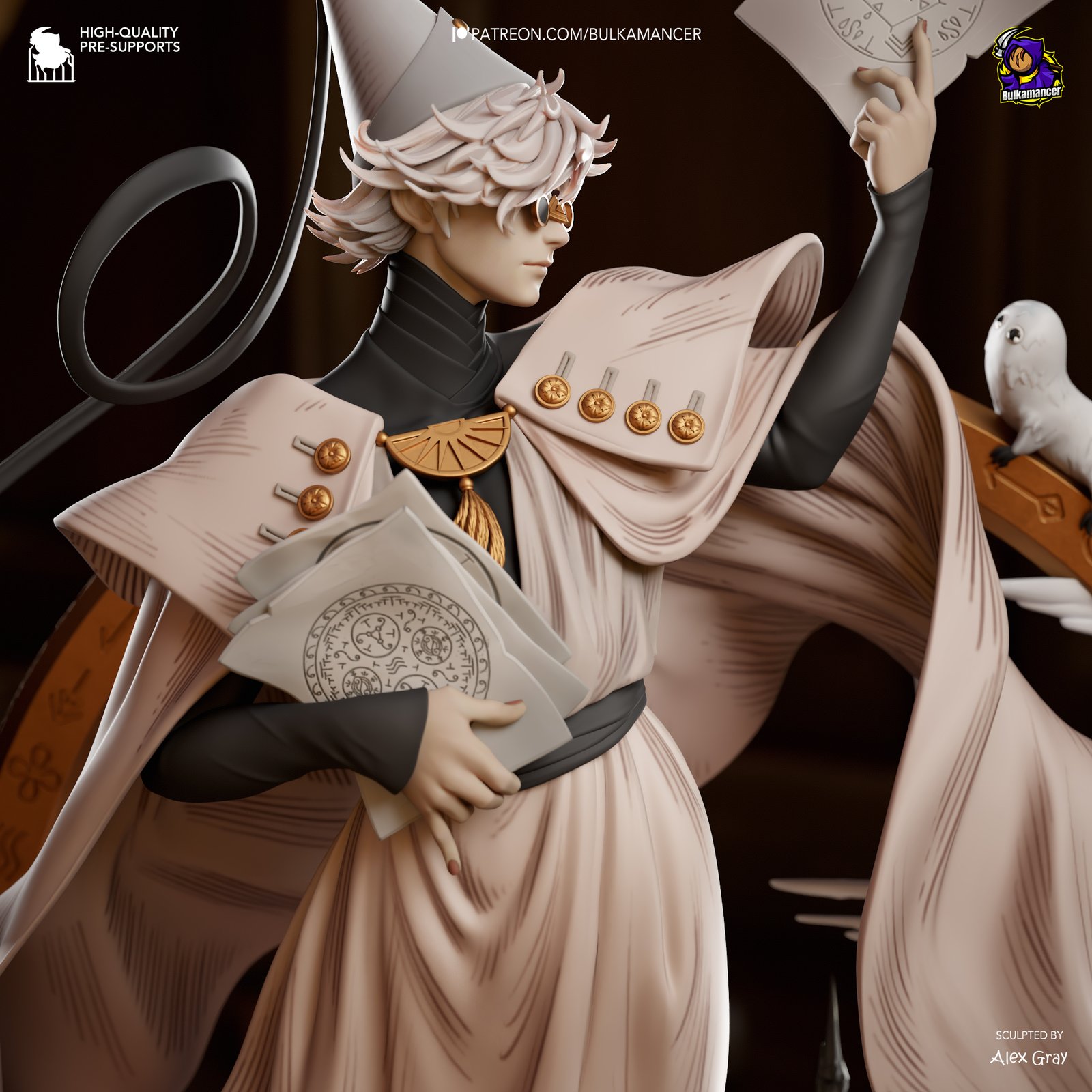 Qifrey Witch Hat Atelier 1:4 figurine