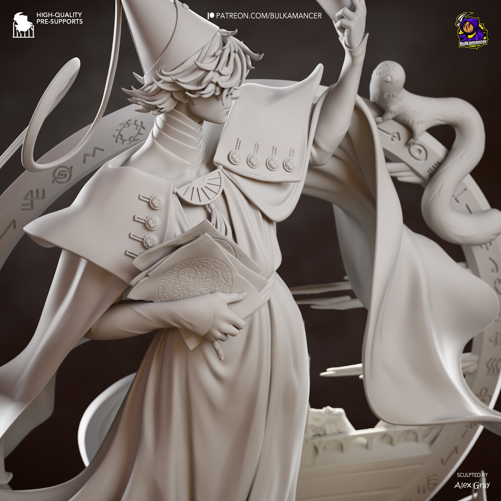 Qifrey Witch Hat Atelier 1:4 figurine