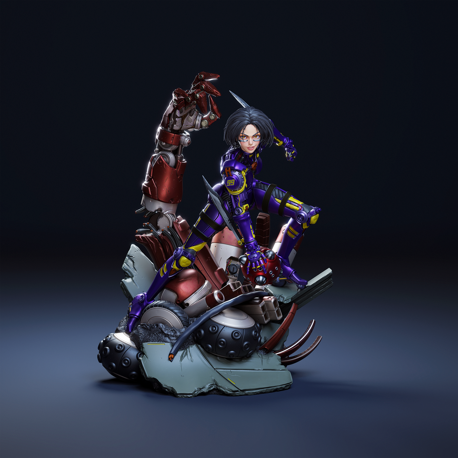 Alita Battle Angel Alita 1:4 figurine