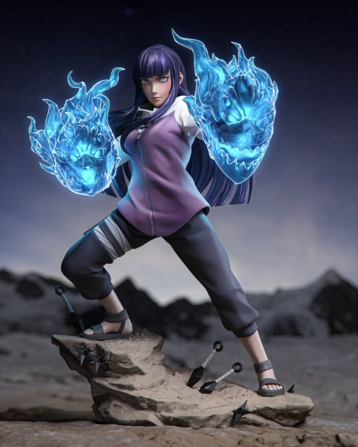 Hinata Naruto 1:4 figurine
