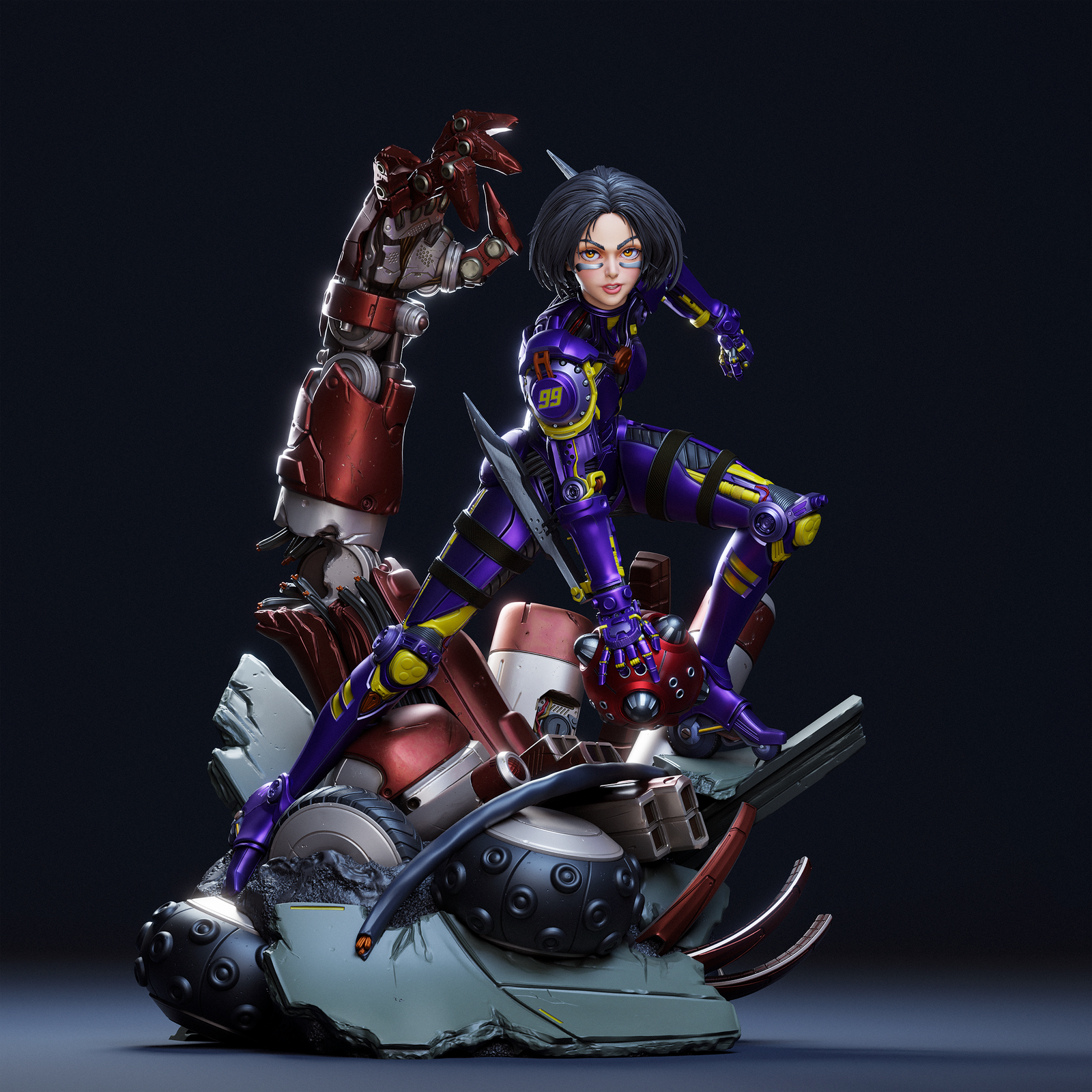 Alita Battle Angel Alita 1:4 figurine