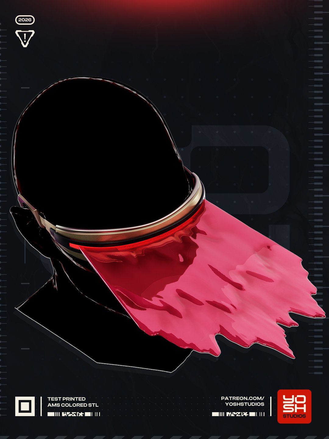 Cyclops Doomsday DC Comics 1:4 visor