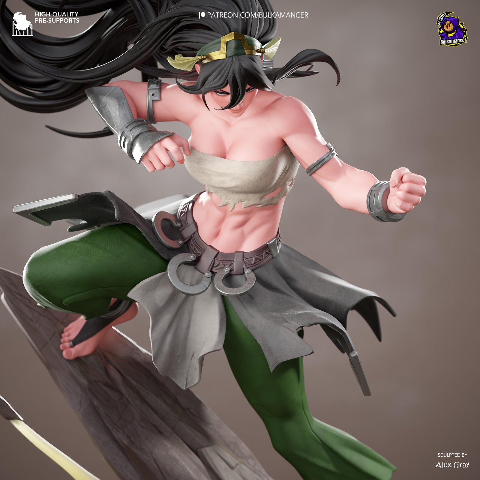 Toph (Avatar Aang the Last Airbender) Avatar: The Last Airbender 1:4 figurine