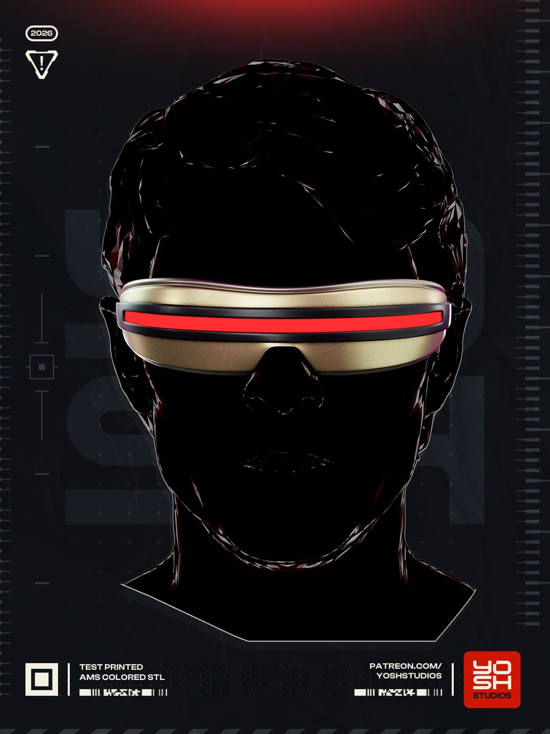 Cyclops Doomsday DC Comics 1:4 visor