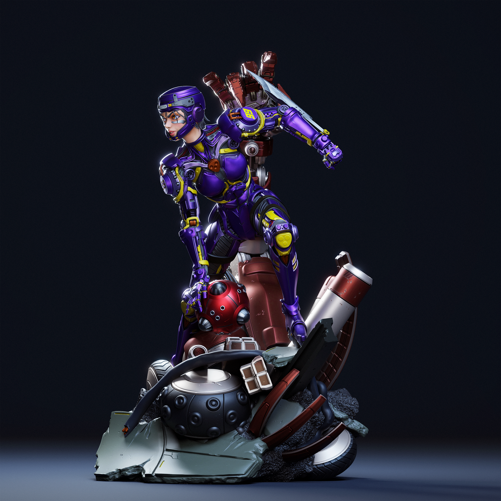 Alita Battle Angel Alita 1:4 figurine