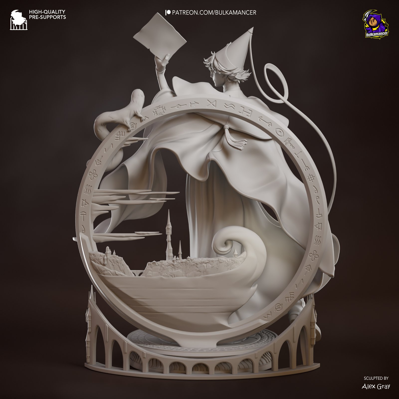 Qifrey Witch Hat Atelier 1:4 figurine