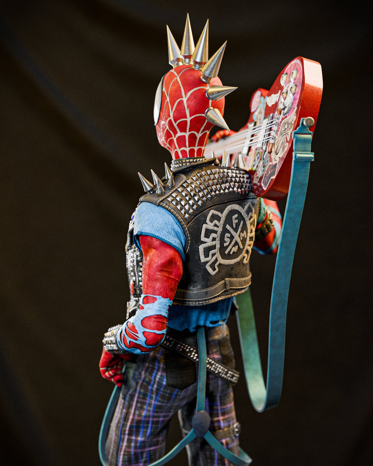 Spider Punk Marvel Comics / Spider-Verse 1:4 figurine