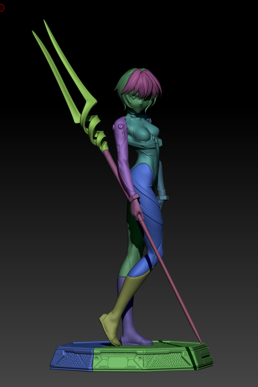 Rei Ayanami Neon Genesis Evangelion 1:4 figurine